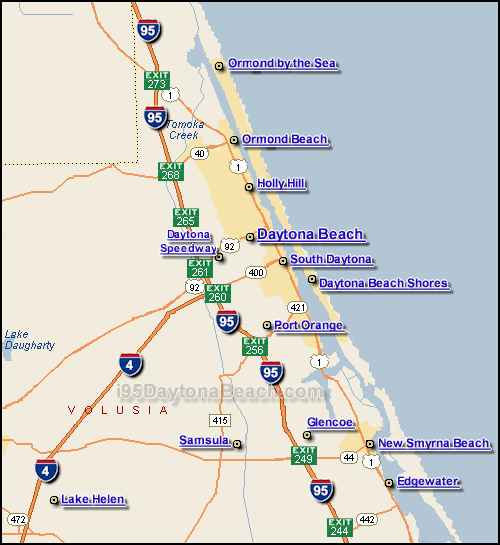 Directions To Route 95 South I-95 Daytona Beach Traffic Maps And Road Conditions Directions To Route 95 South I-95 Daytona Beach Traffic Maps And Road Conditions
